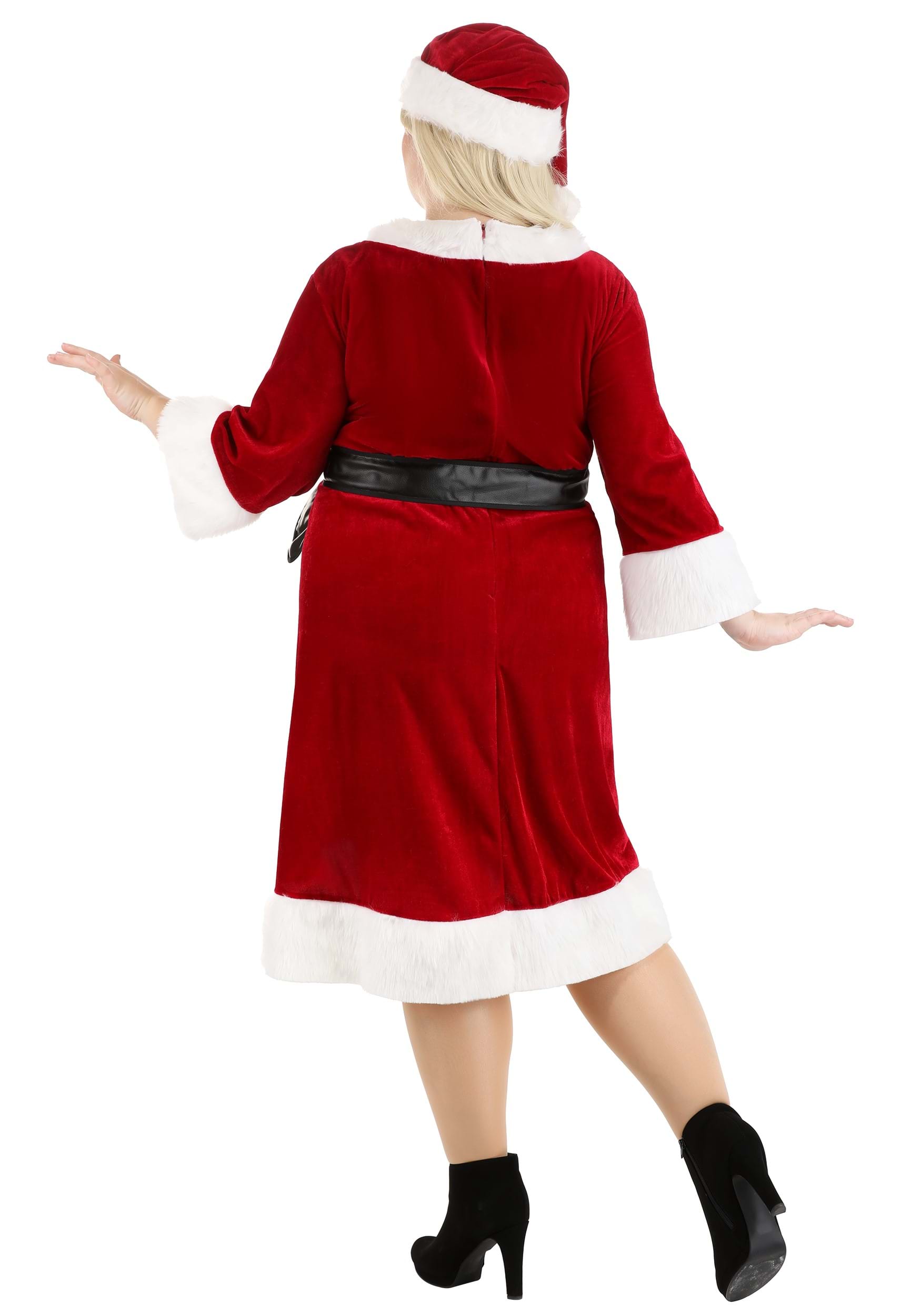 Santa Claus Sweetie Plus Size Costume For Women