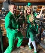 Women's Charming Leprechaun Costume Alt 6