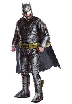 Plus Size Men's Deluxe Dawn of Justice Armored Batman