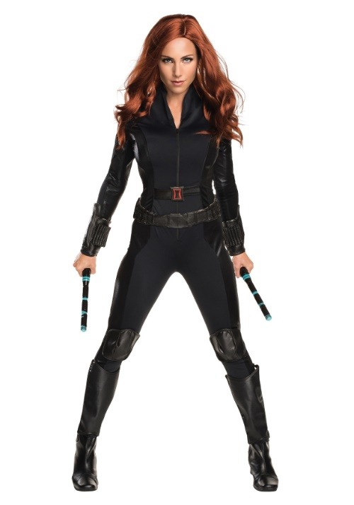 Deluxe Black Widow Civil War Womens Costume