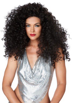 Brunette Disco Diva Women's Wig