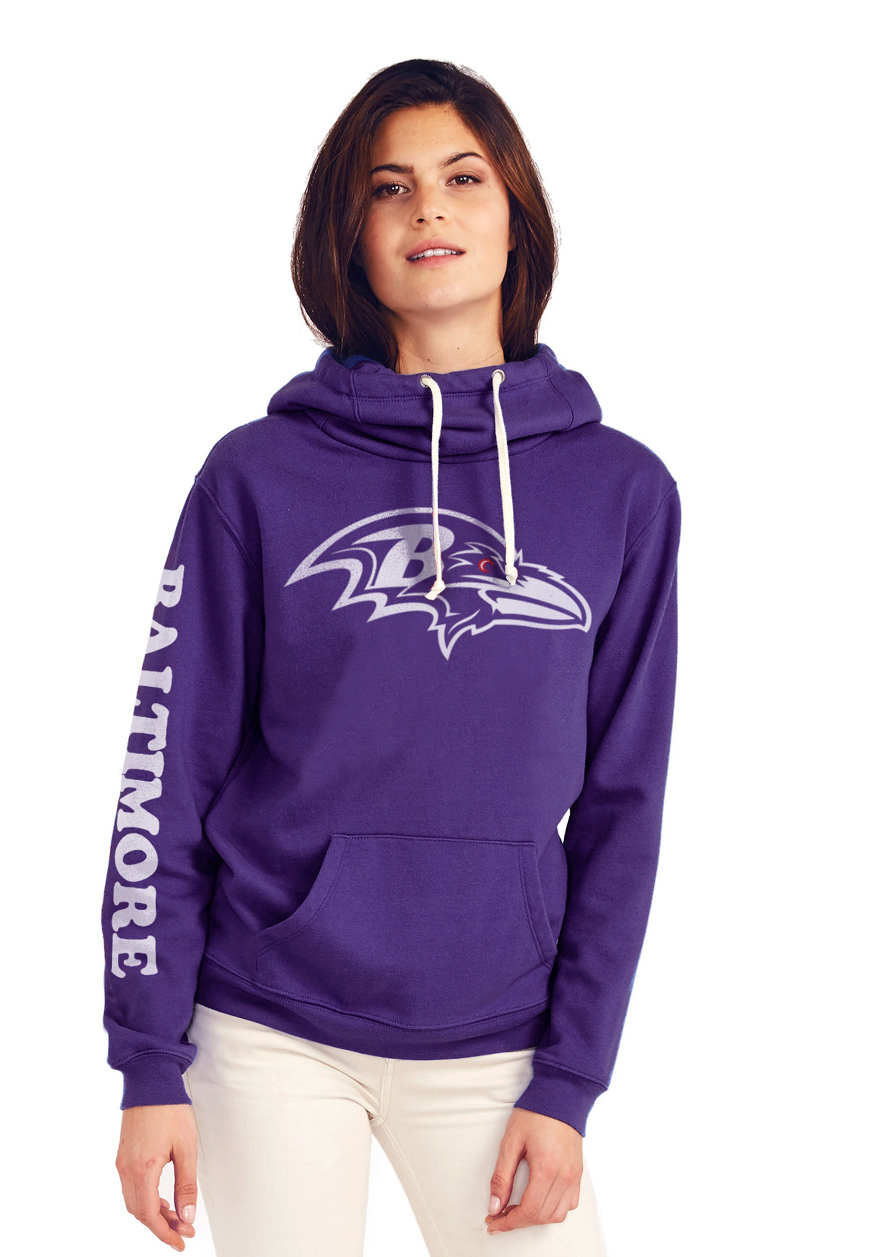 purple ravens hoodie