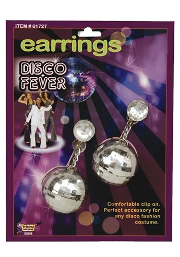 Disco Ball Earrings Accessory