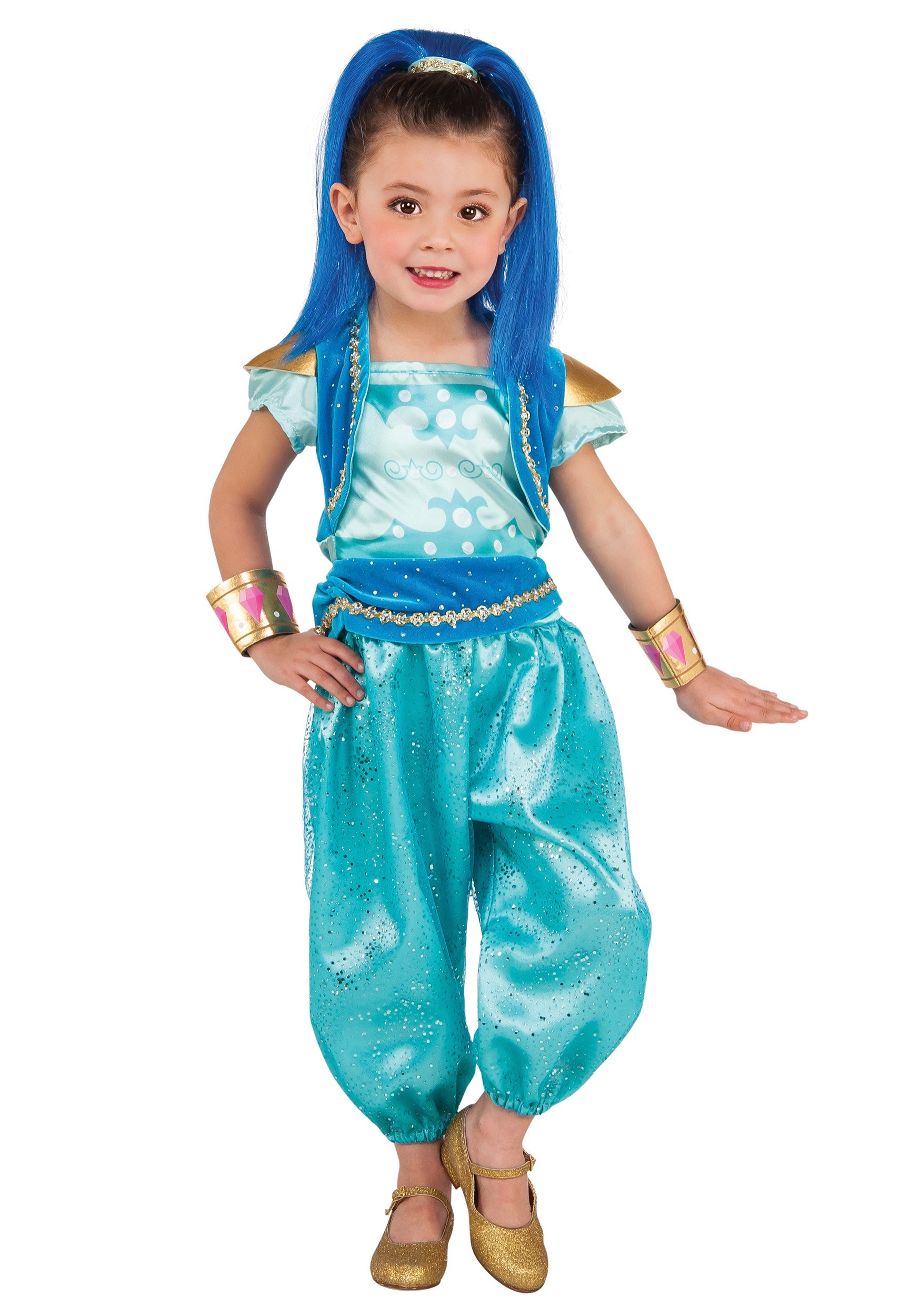 Girls Deluxe Shine Costume from Shimmer and Shine