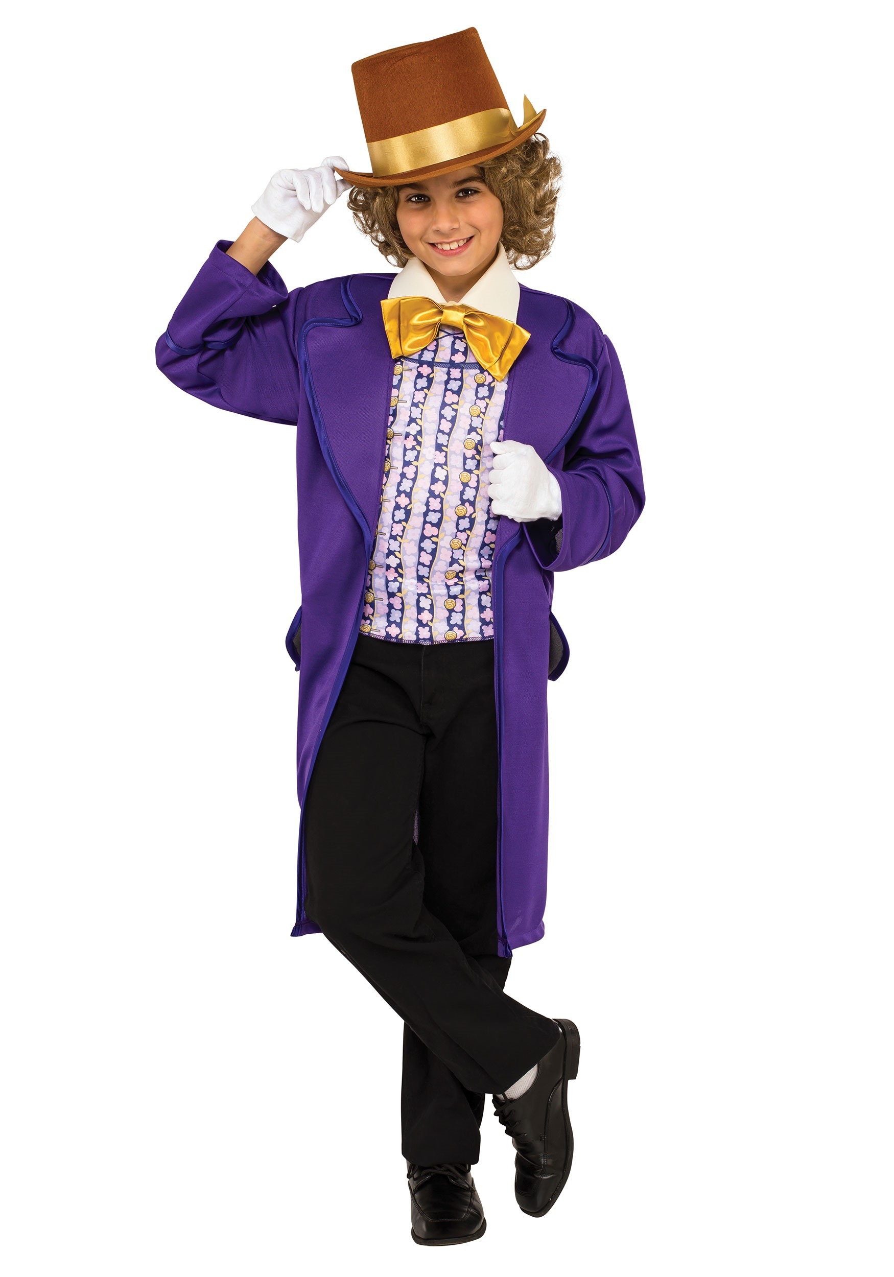 Willy Wonka Costume Childs