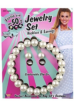 Retro Pearl Jewelry Set
