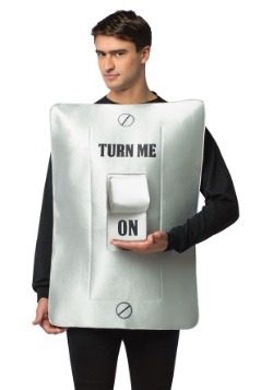 Turn Me On Off Light Switch Costume