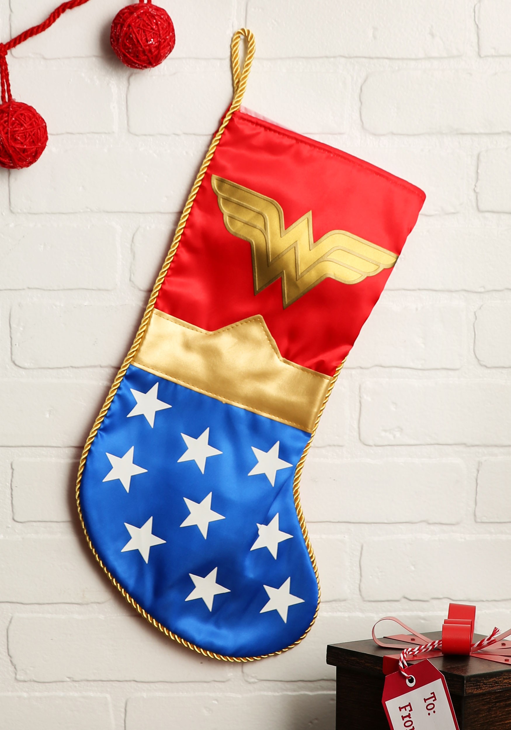 Wonder Woman Christmas Stocking