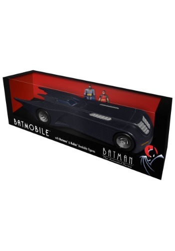 Batman The Animated Series Batmobile W/ 3" Bendable Figures