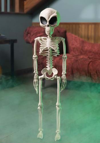Alien Skeleton Halloween Decor