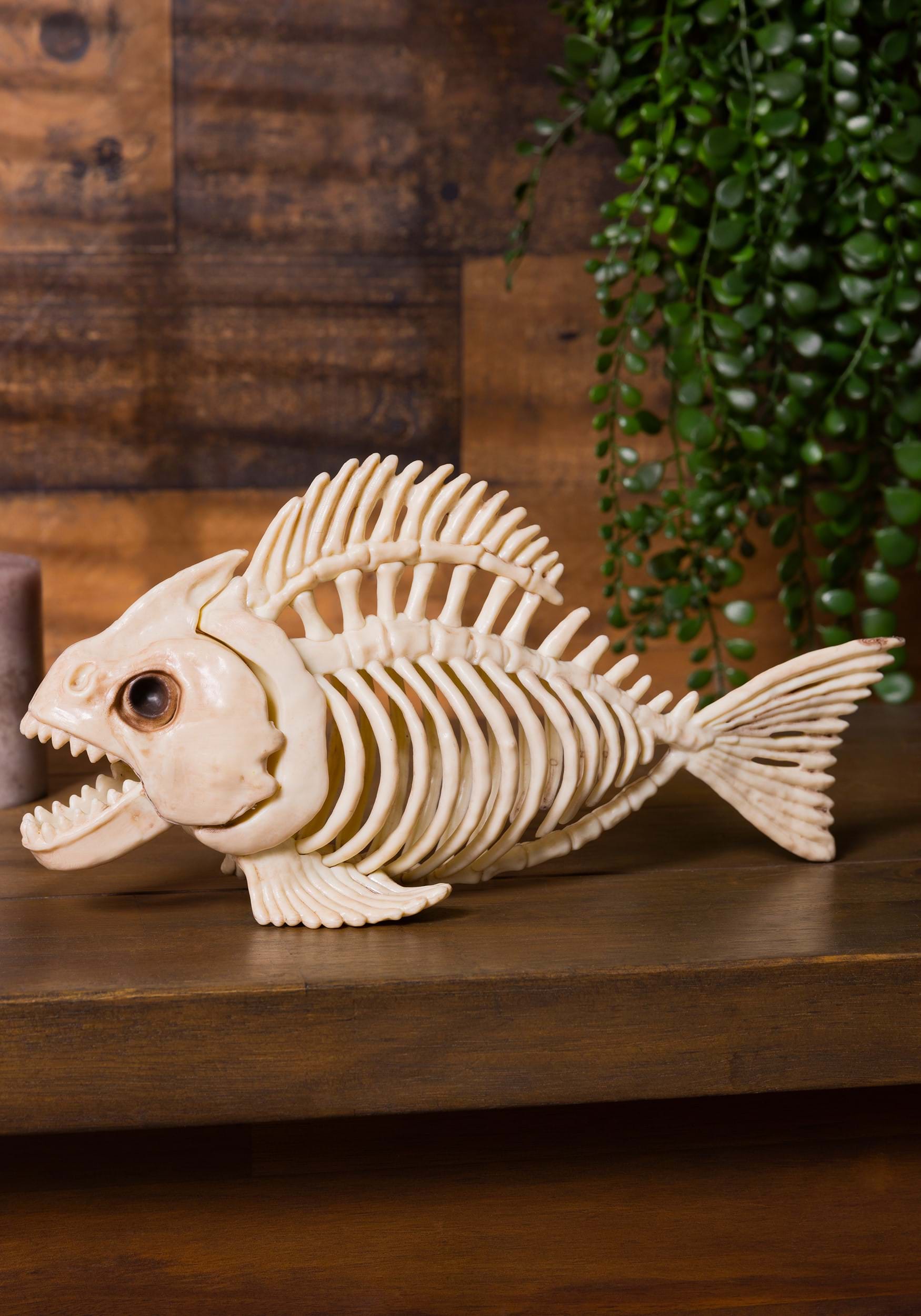 Fish Skeleton Halloween Prop