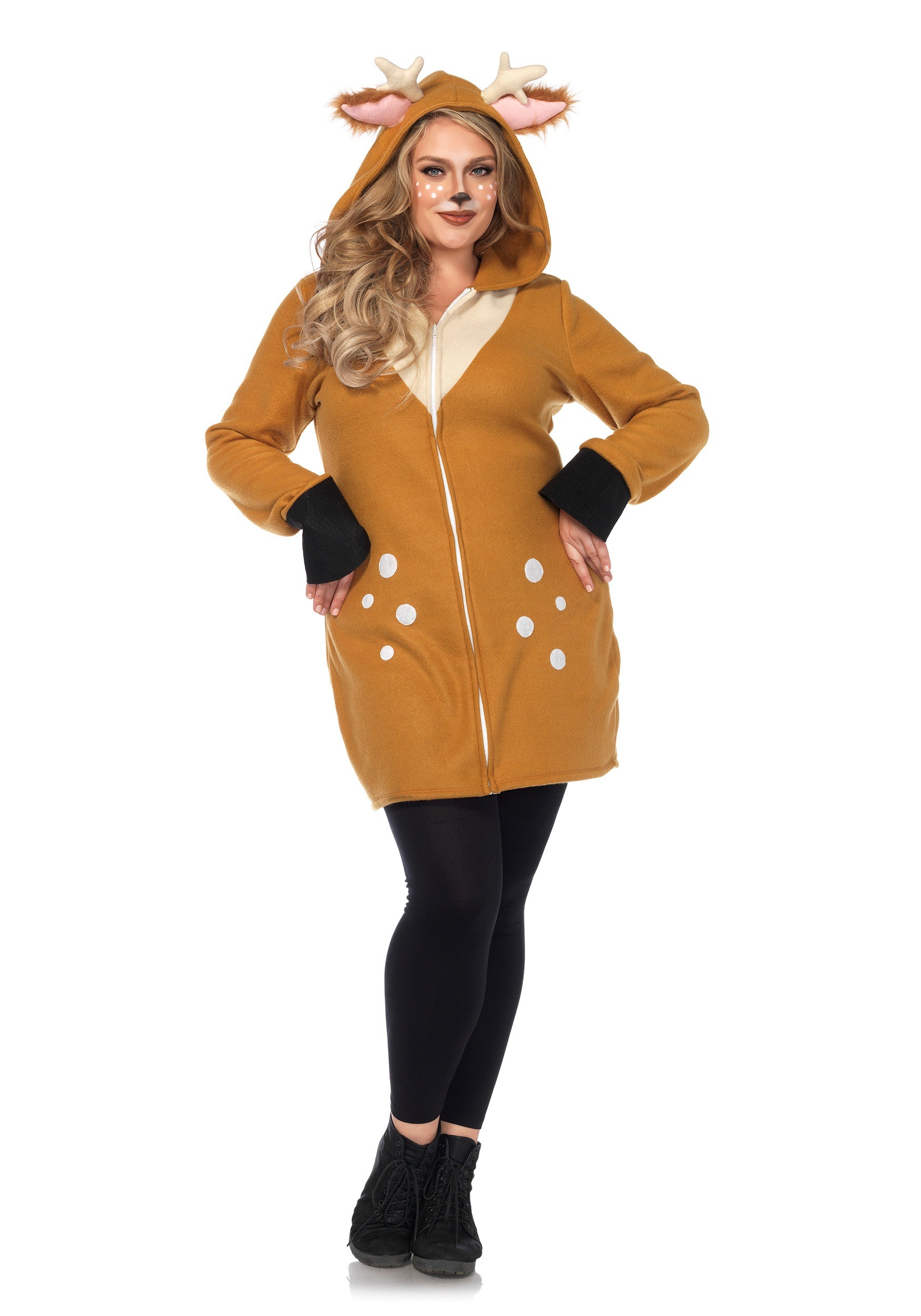 Cozy Fawn Plus Size Costume for Women