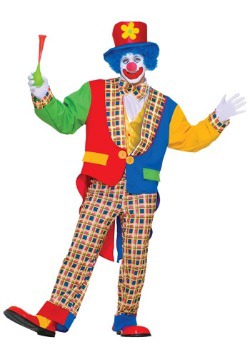 Plaid Clown Costume