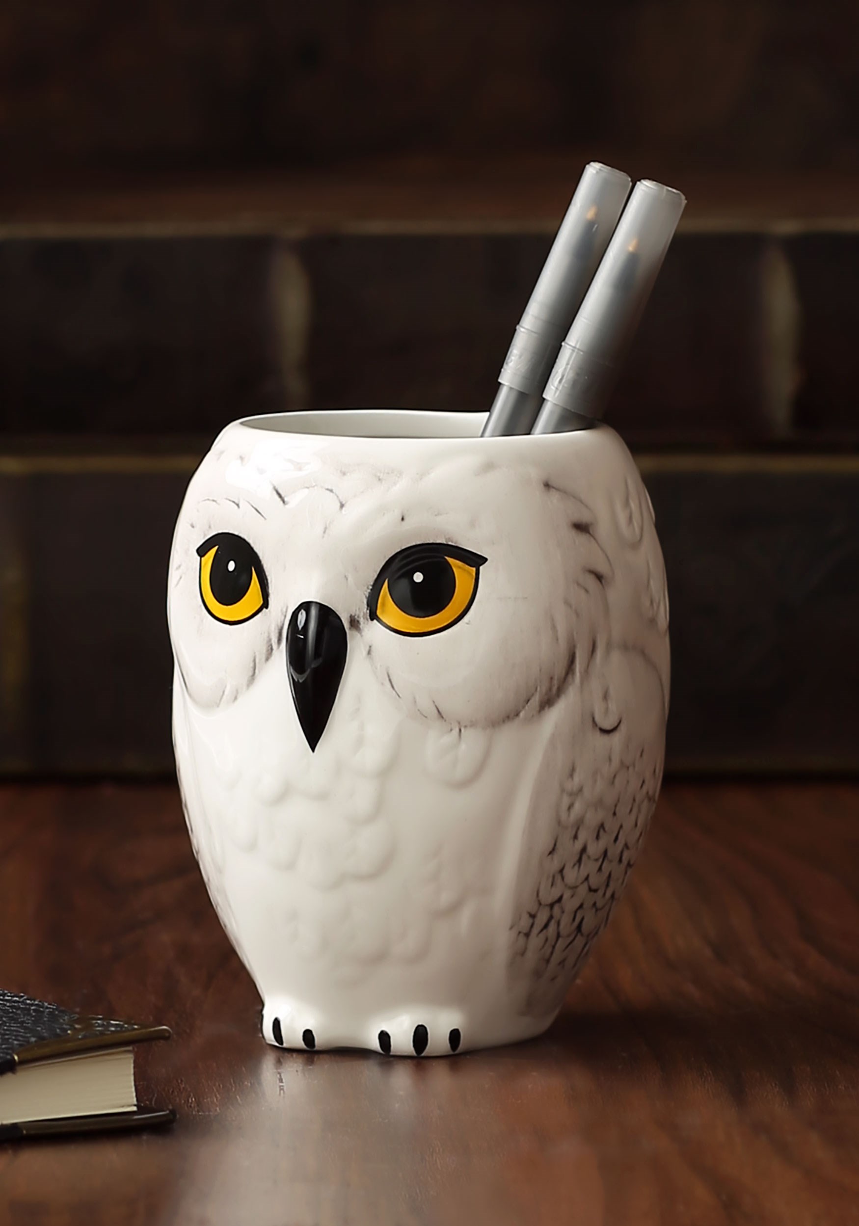 OFFICIAL HARRY POTTER HEDWIG OWL COFFEE MUG CUP NEW IN GIFT BOX * 