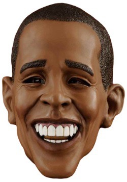 Smiling Deluxe Obama Adult Mask