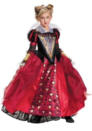 Deluxe Red Queen Child Costume