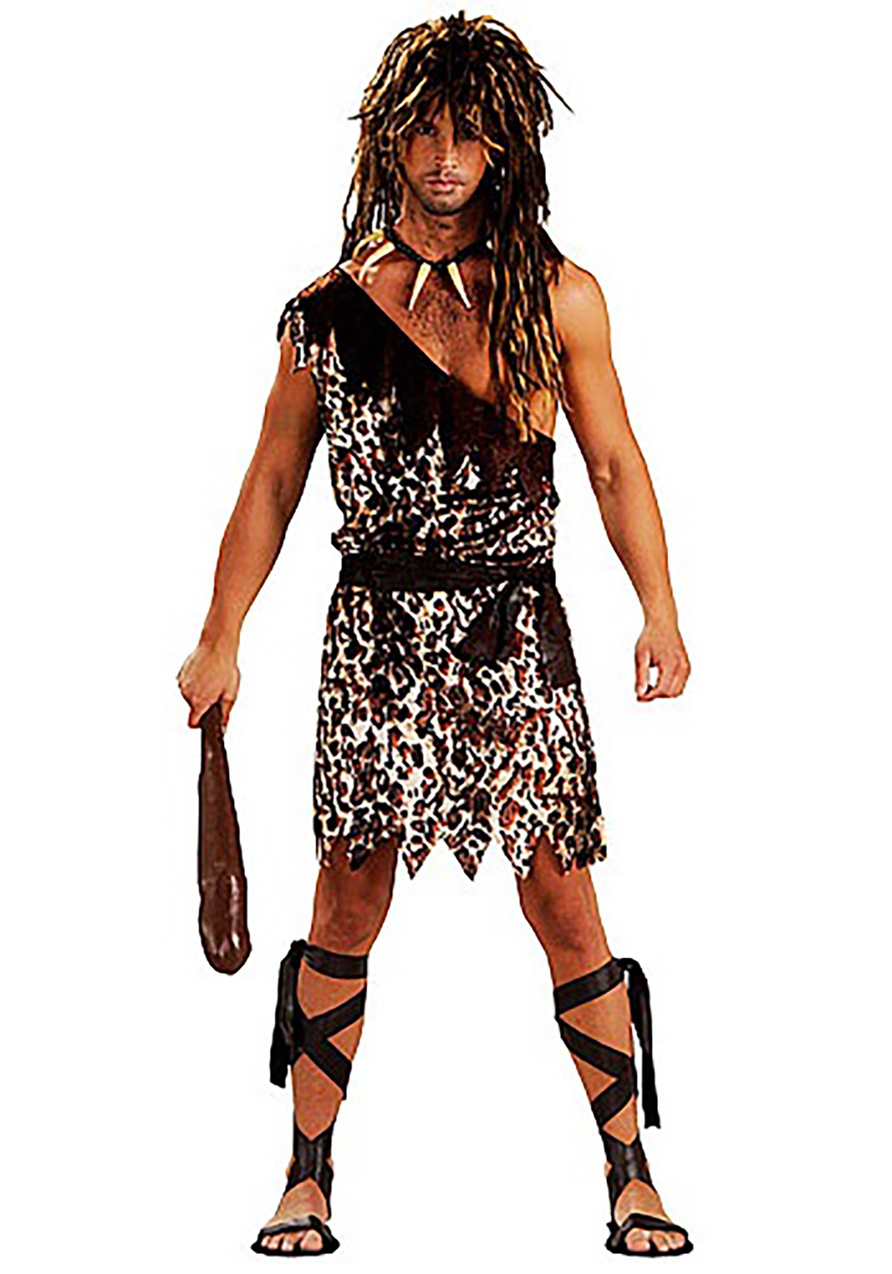 Mens Wild Caveman Costume