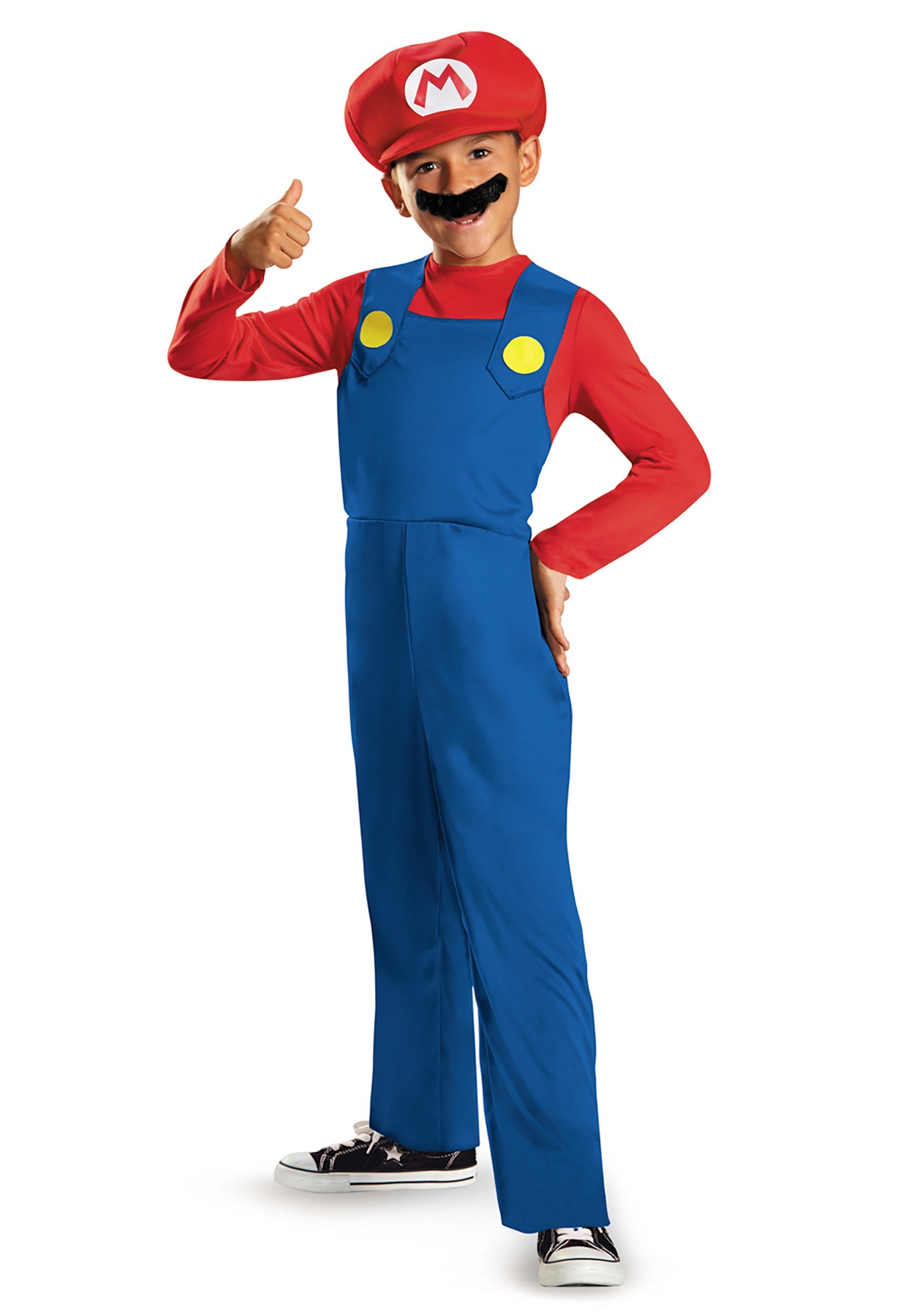 Photos - Fancy Dress MARIO Disguise Boys  Classic Costume | Super  Costumes Blue/Red 
