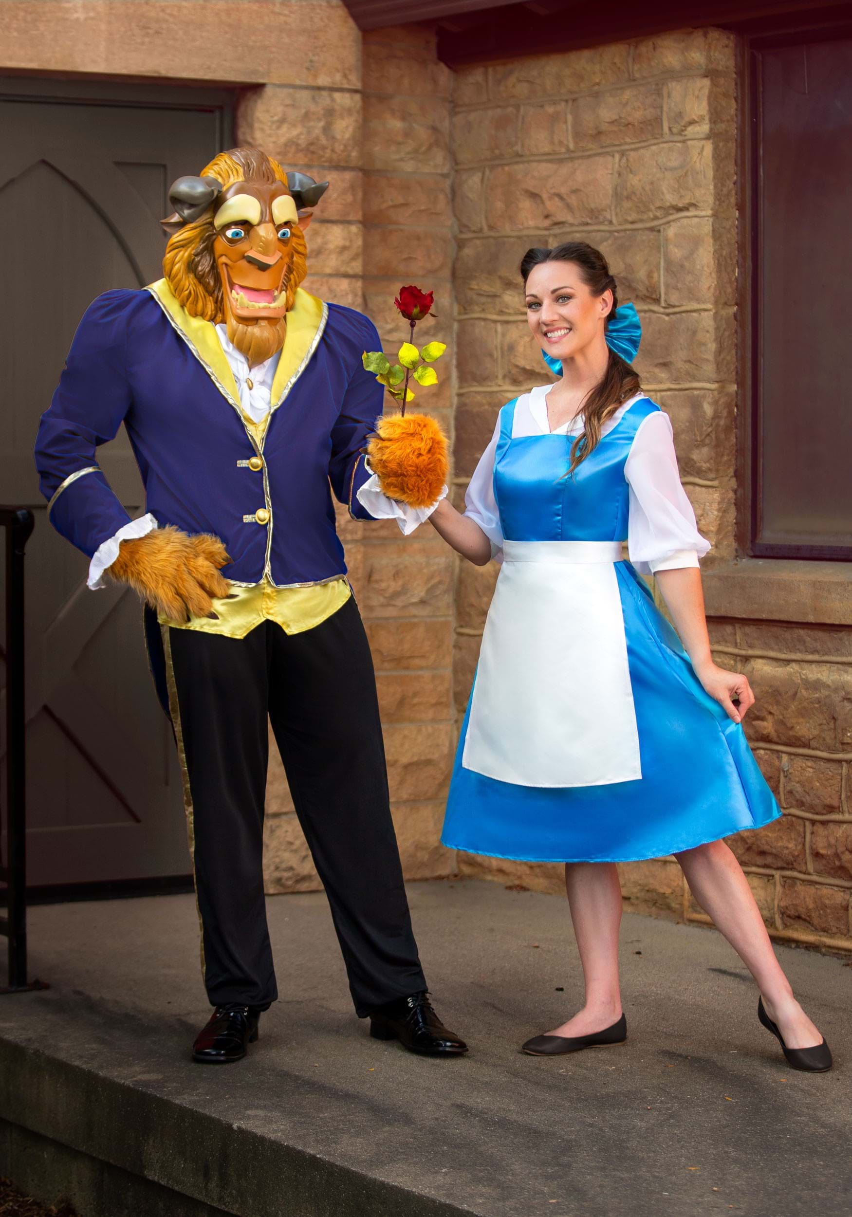 Disney Beauty and the Beast Adult Belle Blue Costume Dress