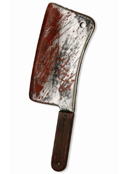 Blood Covered Cleaver