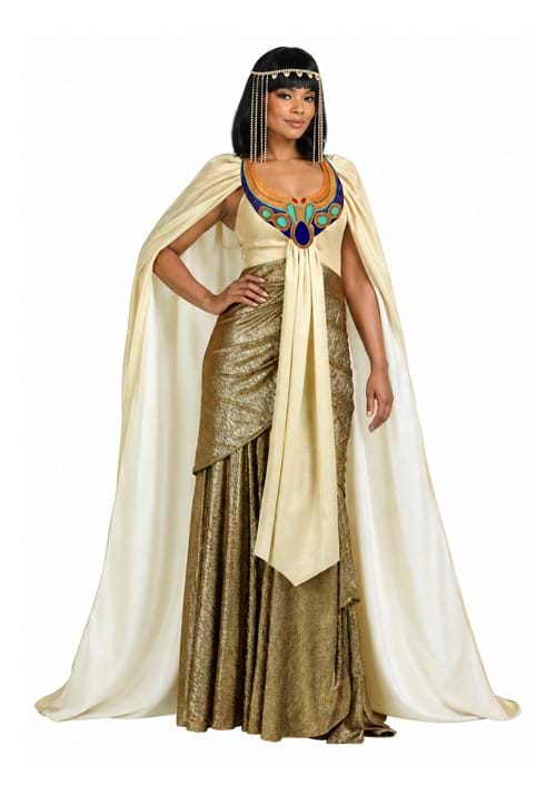 Womens Golden Cleopatra Costume New Main
