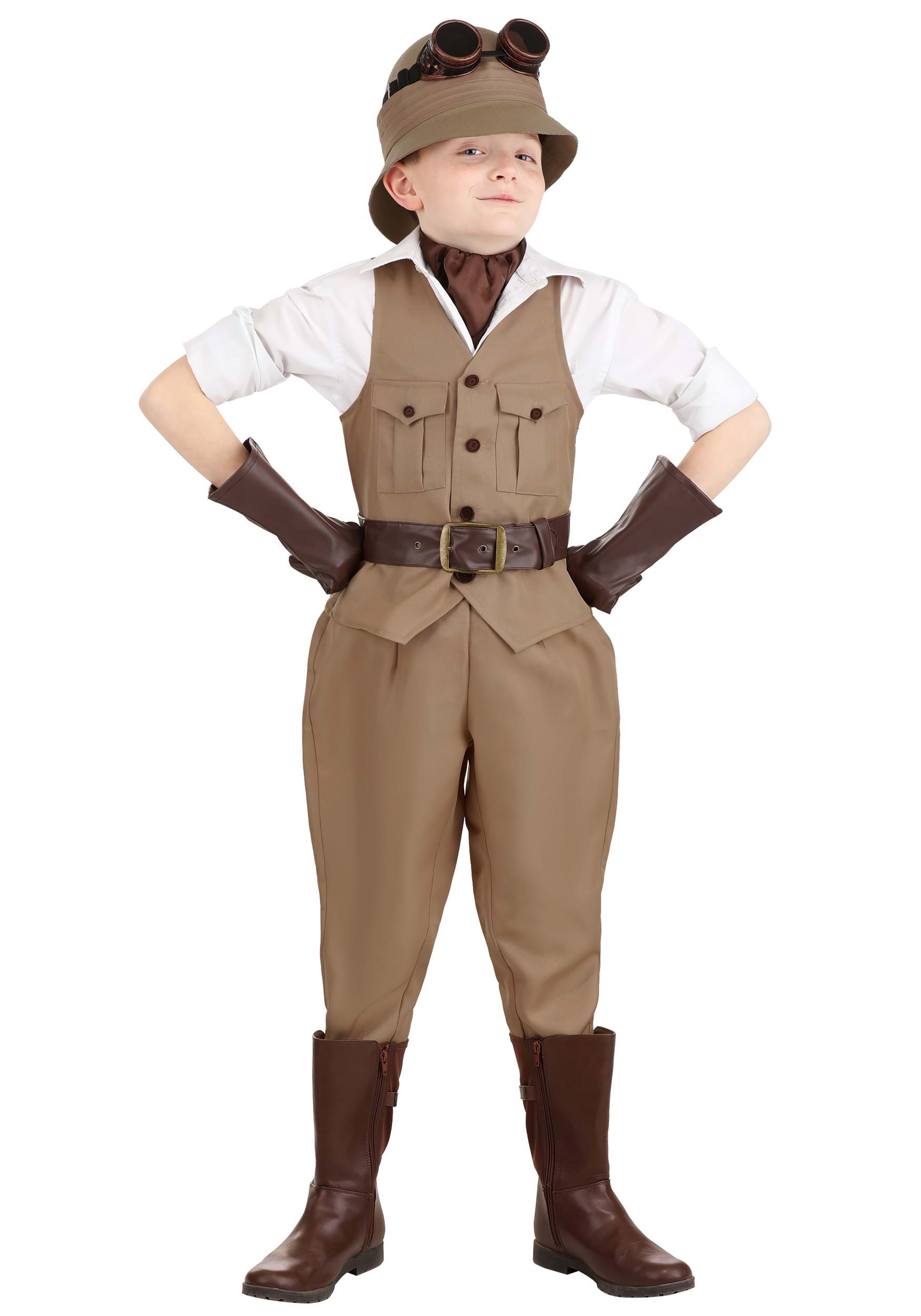Exclusive Kids Safari Hunter Costume | Safari Costumes