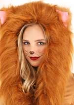 Women's Hooded Lion Costume alt 1