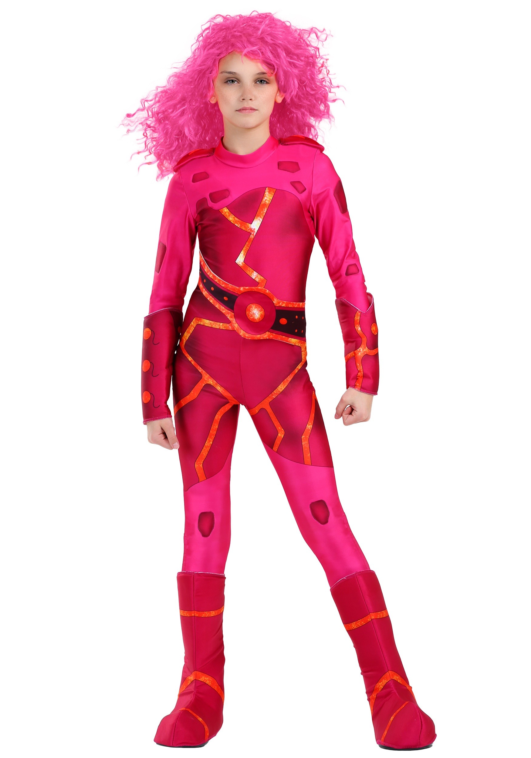 Photos - Fancy Dress Character FUN Costumes Lavagirl Costume for Girls | Movie  Costumes Pink 
