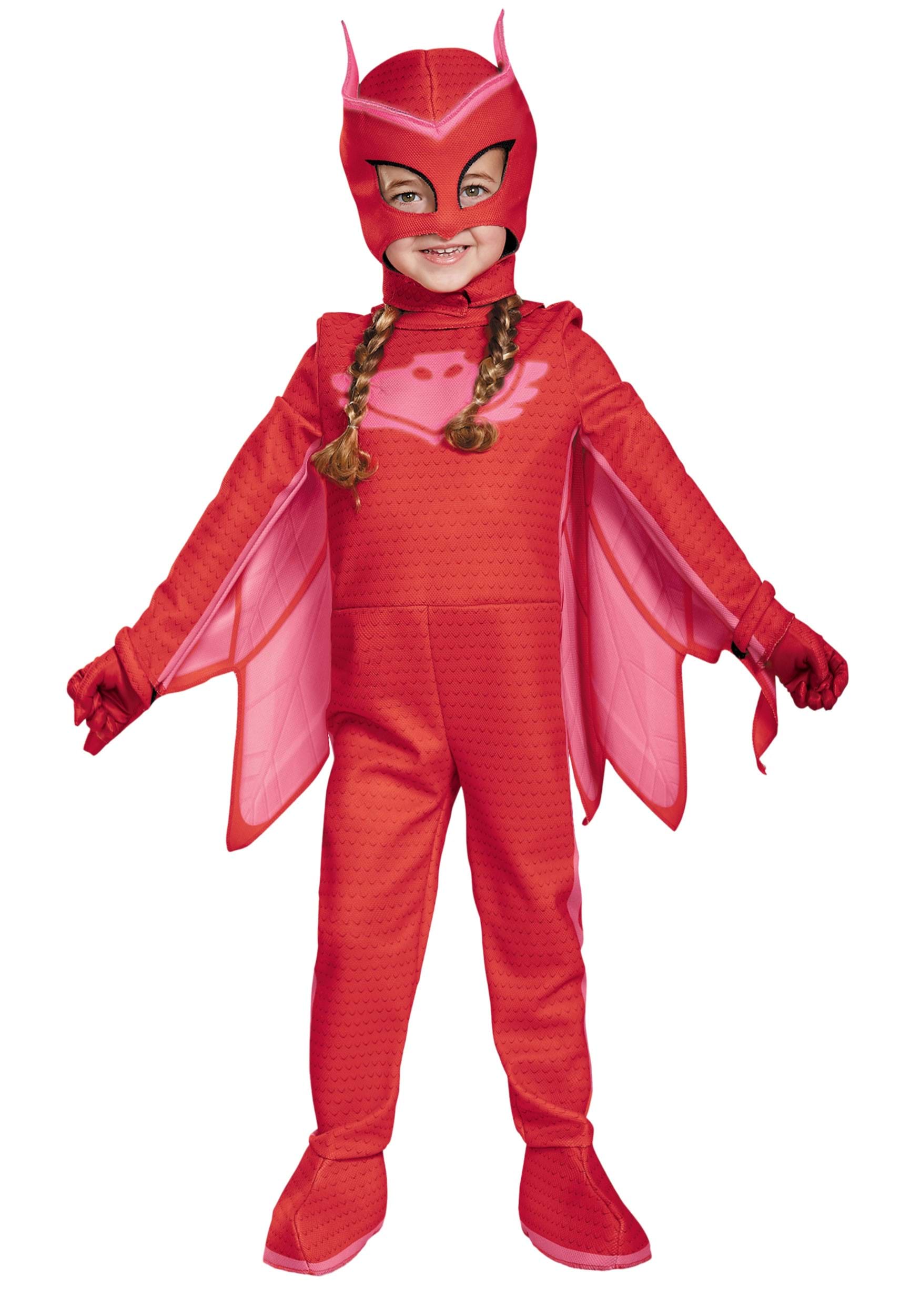 Photos - Fancy Dress PJ Masks Disguise Kids Deluxe Owlette Costume from  Red DI17171 