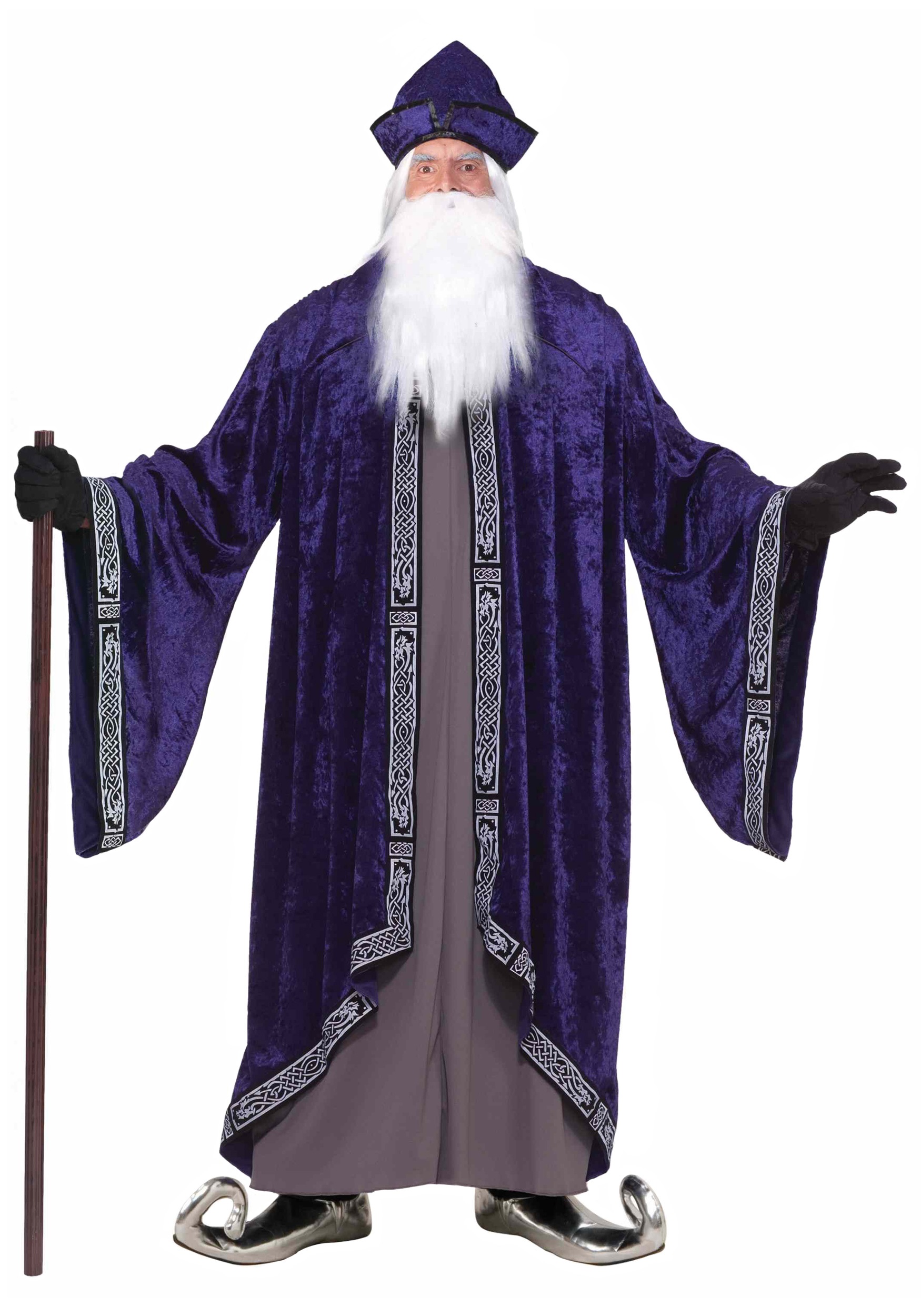 Plus Size Royal Wizard Mens Costume