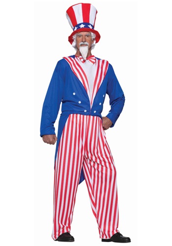 Uncle Sam Plus Size Men's Costume