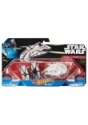 Hot Wheels Star Wars TIE Fighter vs. Millennium Falcon 2 Pac