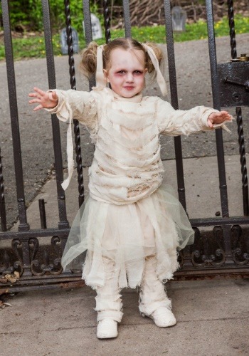 Little Girl's Toddler Mummy Costume