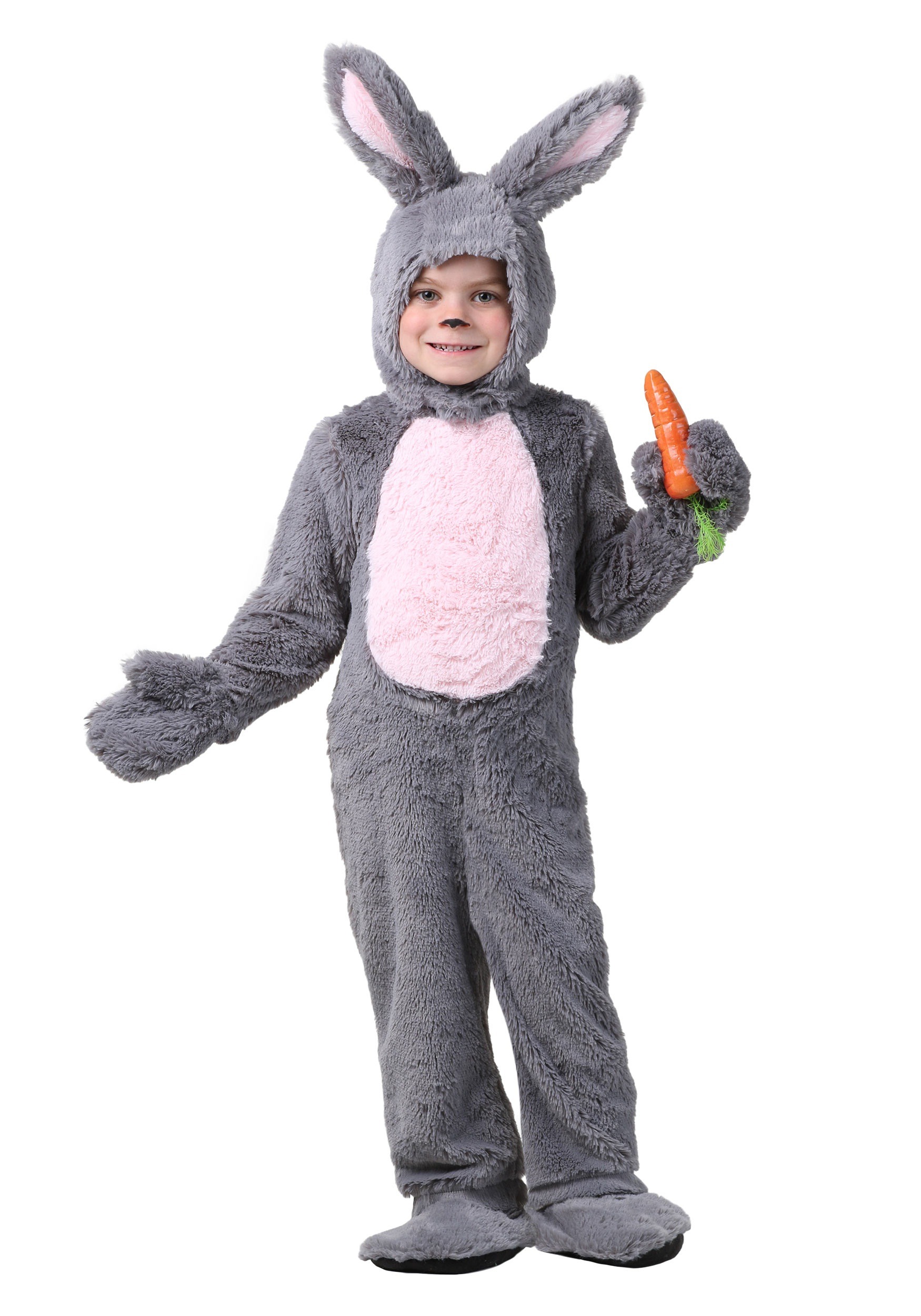 Grey Bunny Costume For Small child
