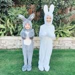  Grey Bunny Costume For Toddlers