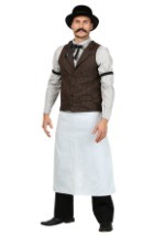 Mens Plus Size Old West Bartender Costume