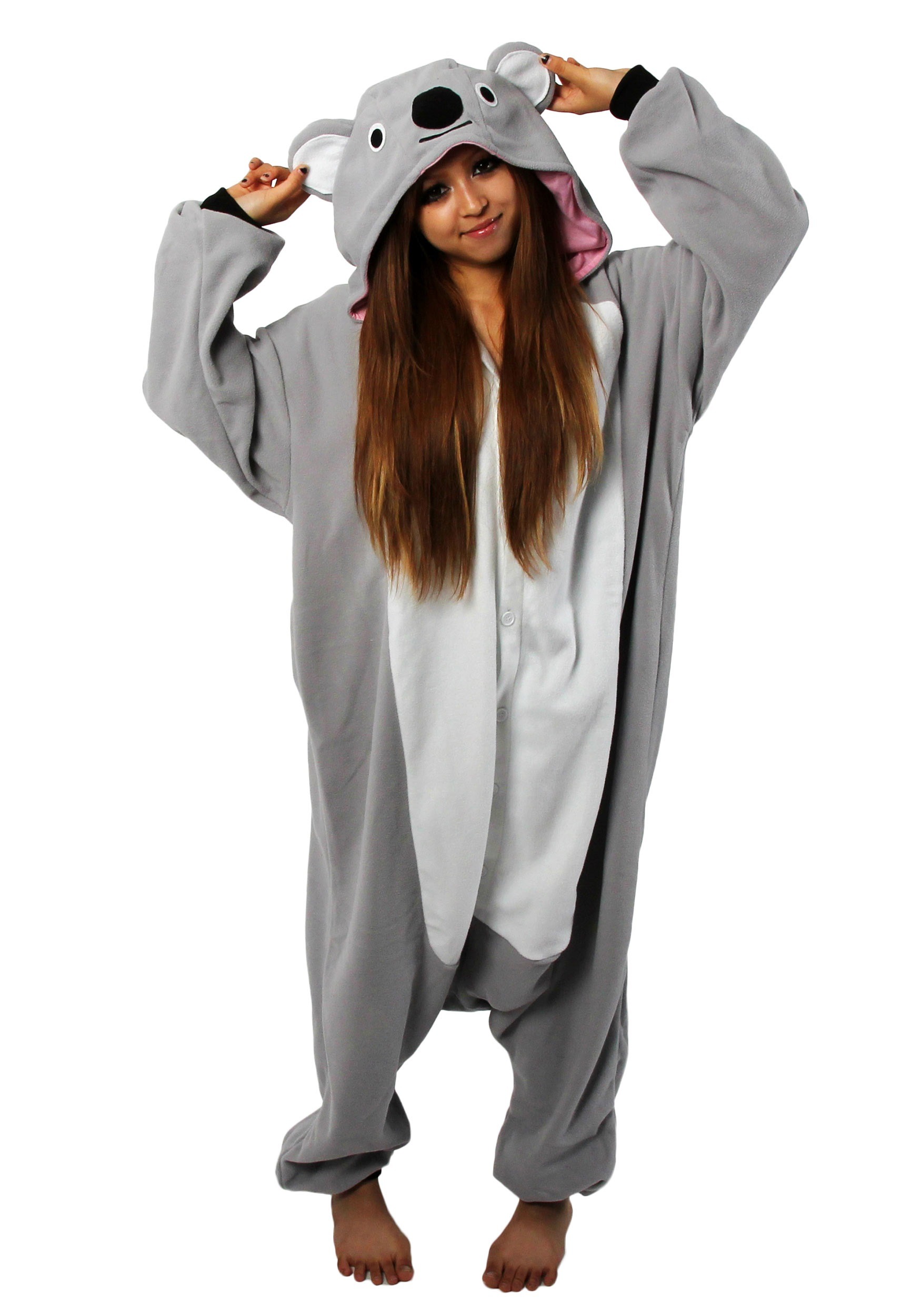 Grey Koala Kigurumi Costume