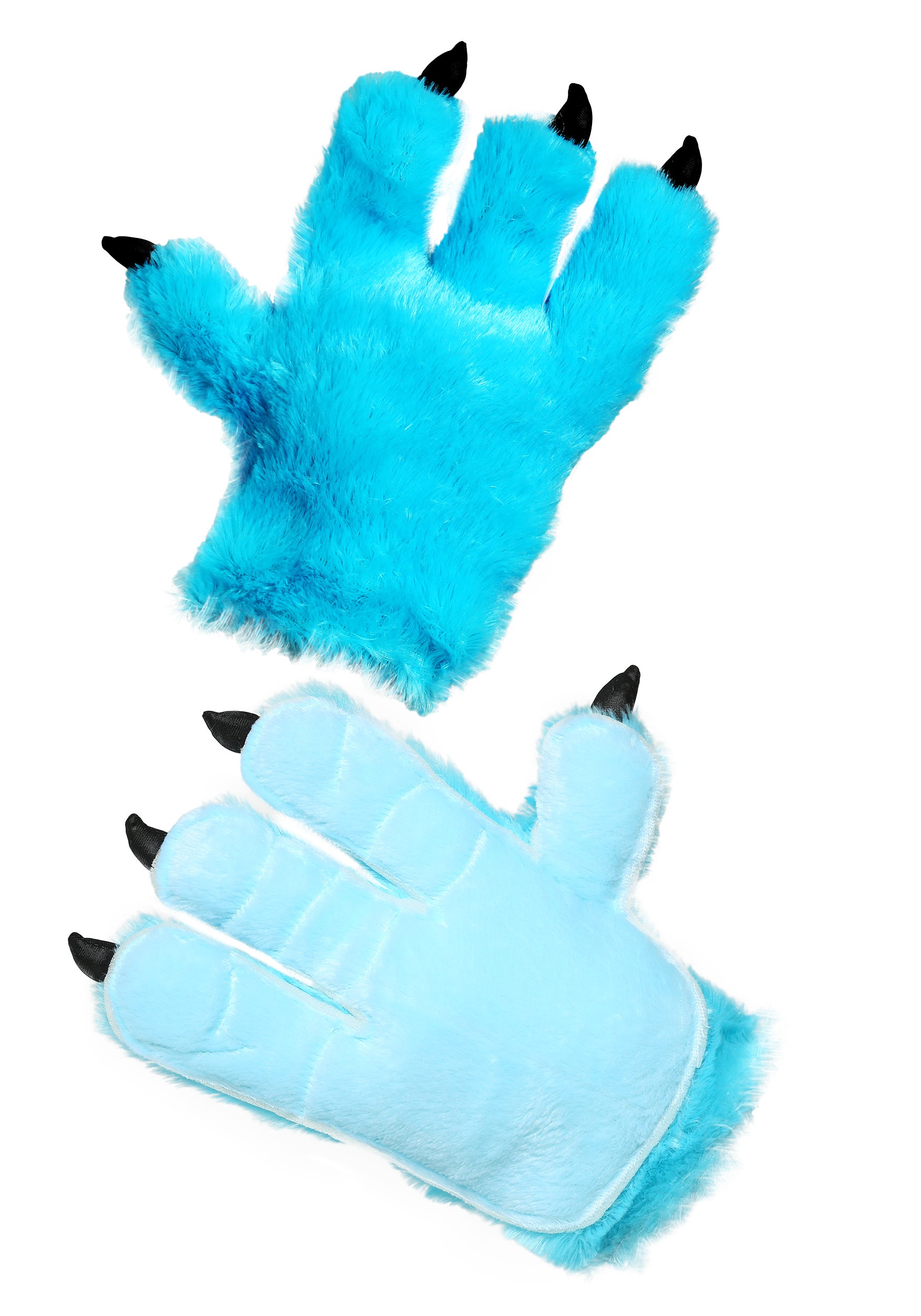 Blue Monster Hands for Adults