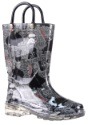 Star Wars Dark Side Kids Lighted Rain Boots