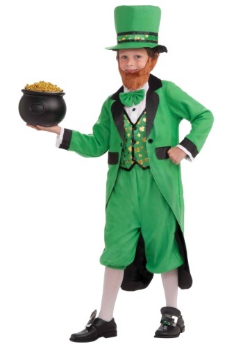 Lucky Leprechaun Kids Costume UPD