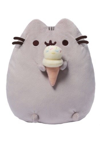 pusheen ice cream plush