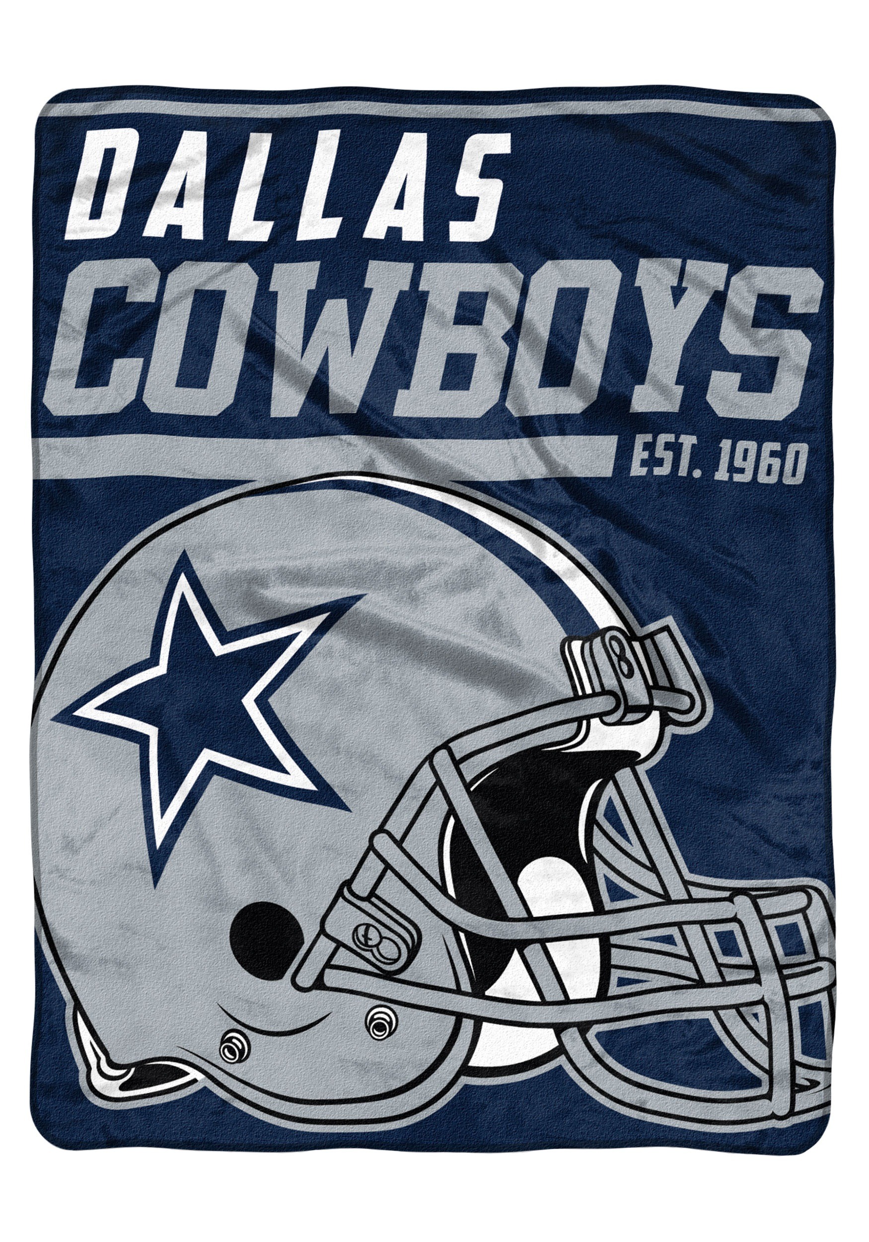 dallas cowboys blanket with sleeves