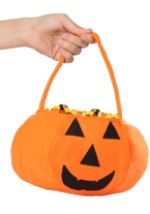 Orange Pumpkin Treat Pail Alt 1