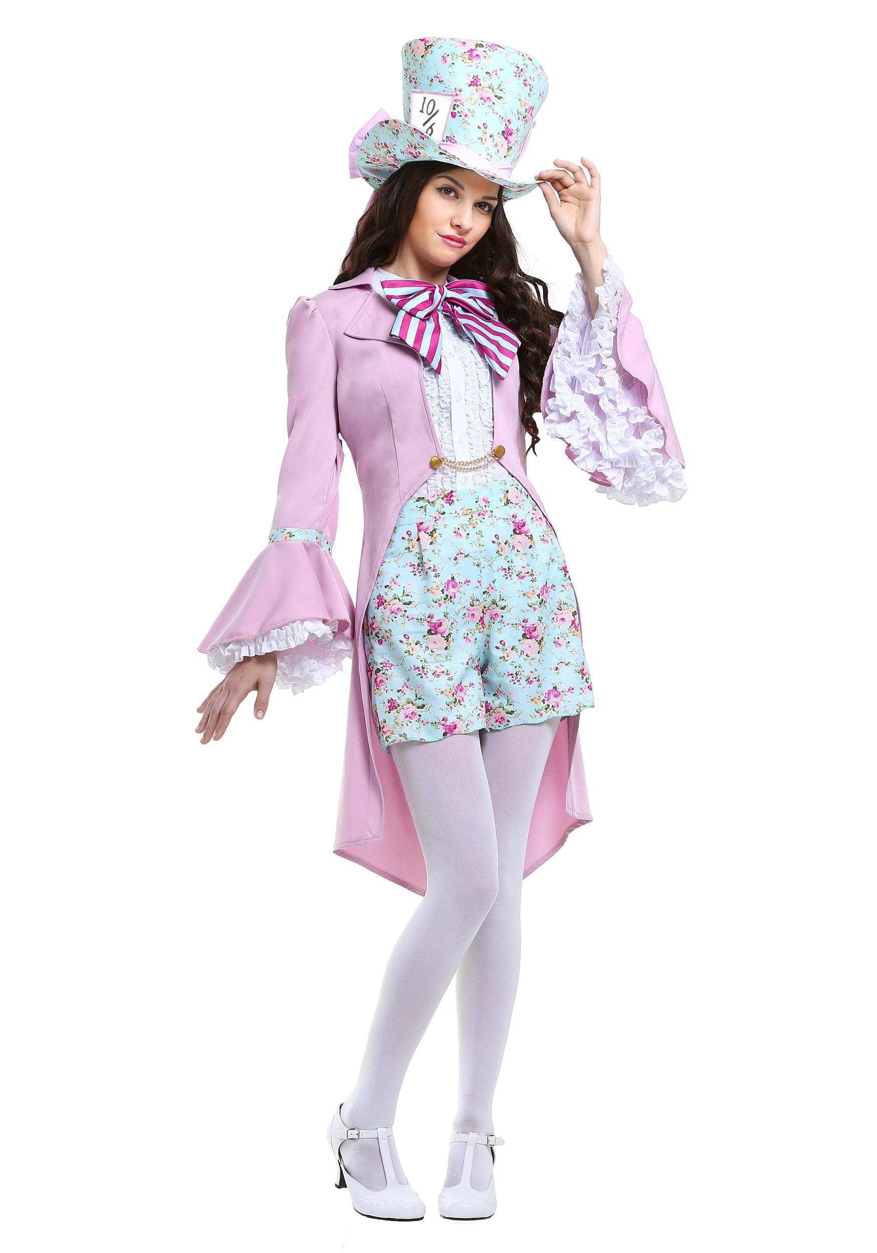 Pretty Mad Hatter Womens Costume