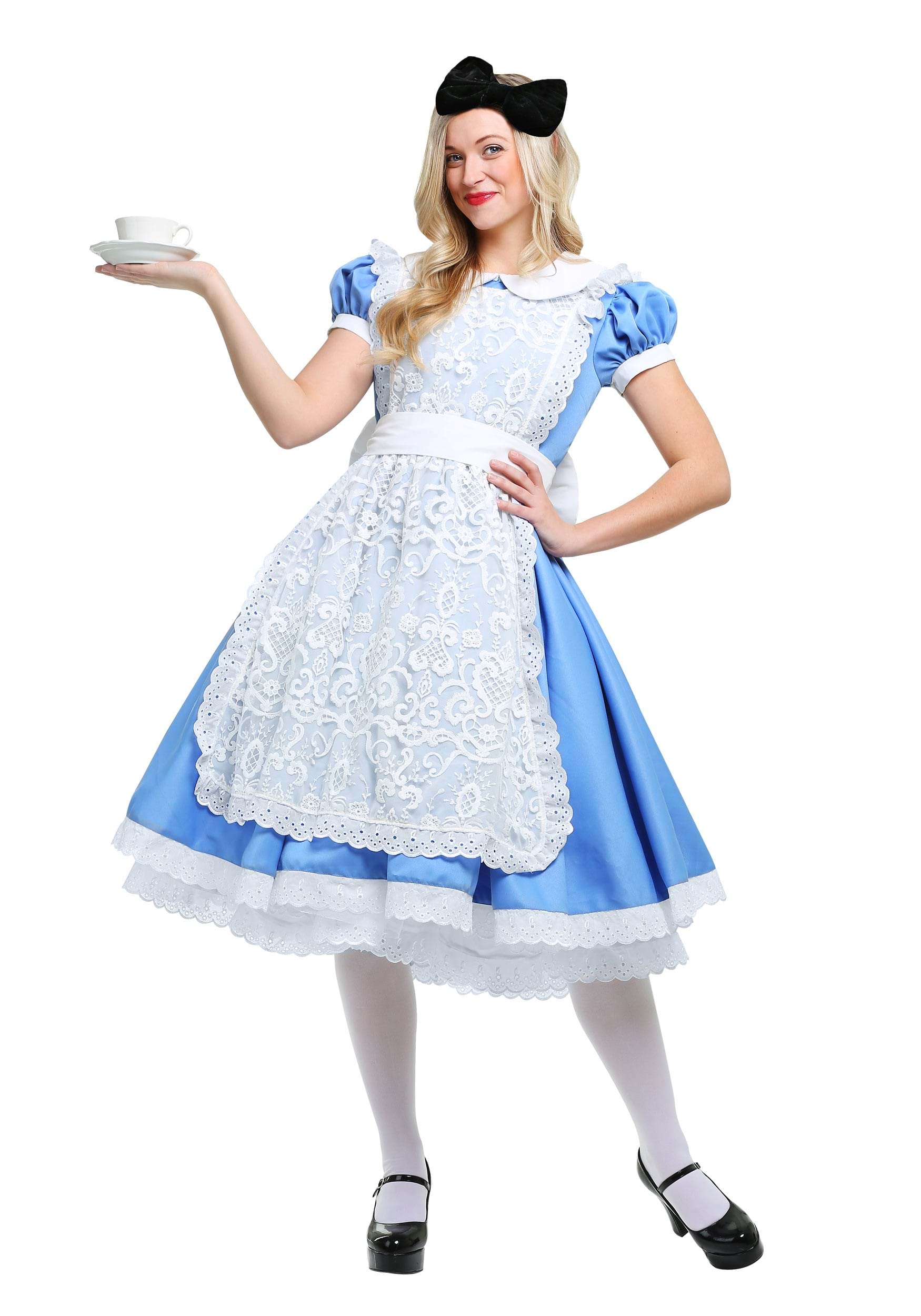 Womens Elite Alice In Wonderland Costume 