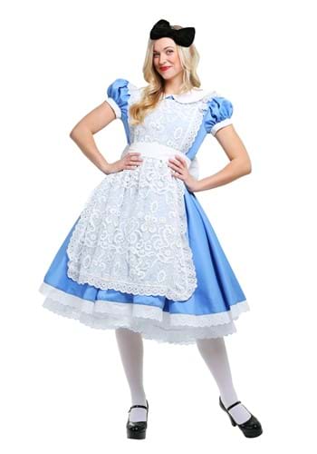 Women's Elite Alice in Wonderland Costume