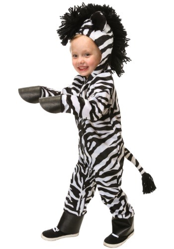 Toddler Wild Zebra Costume