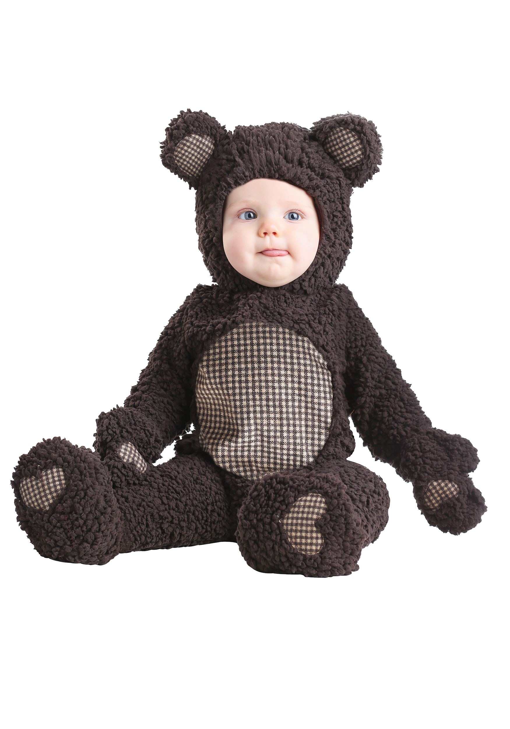 Photos - Fancy Dress BEAR FUN Costumes Baby  Costume for Infants | Warm Halloween Costumes Brown 