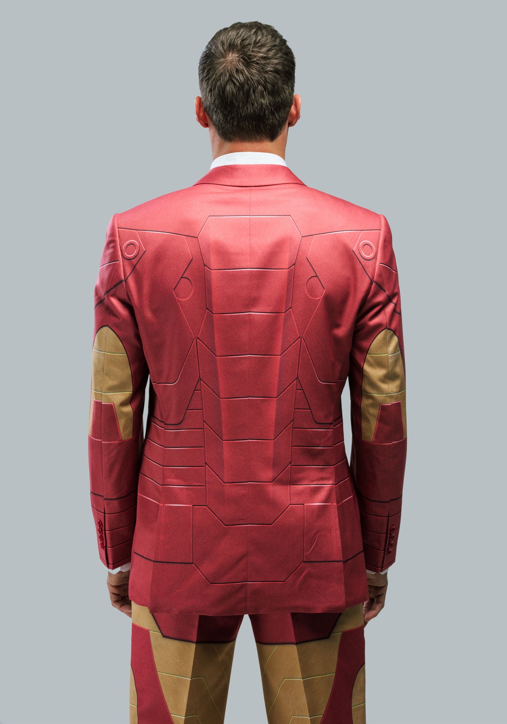 Alter Ego Iron Man Slim Fit Suit Jacket For Men
