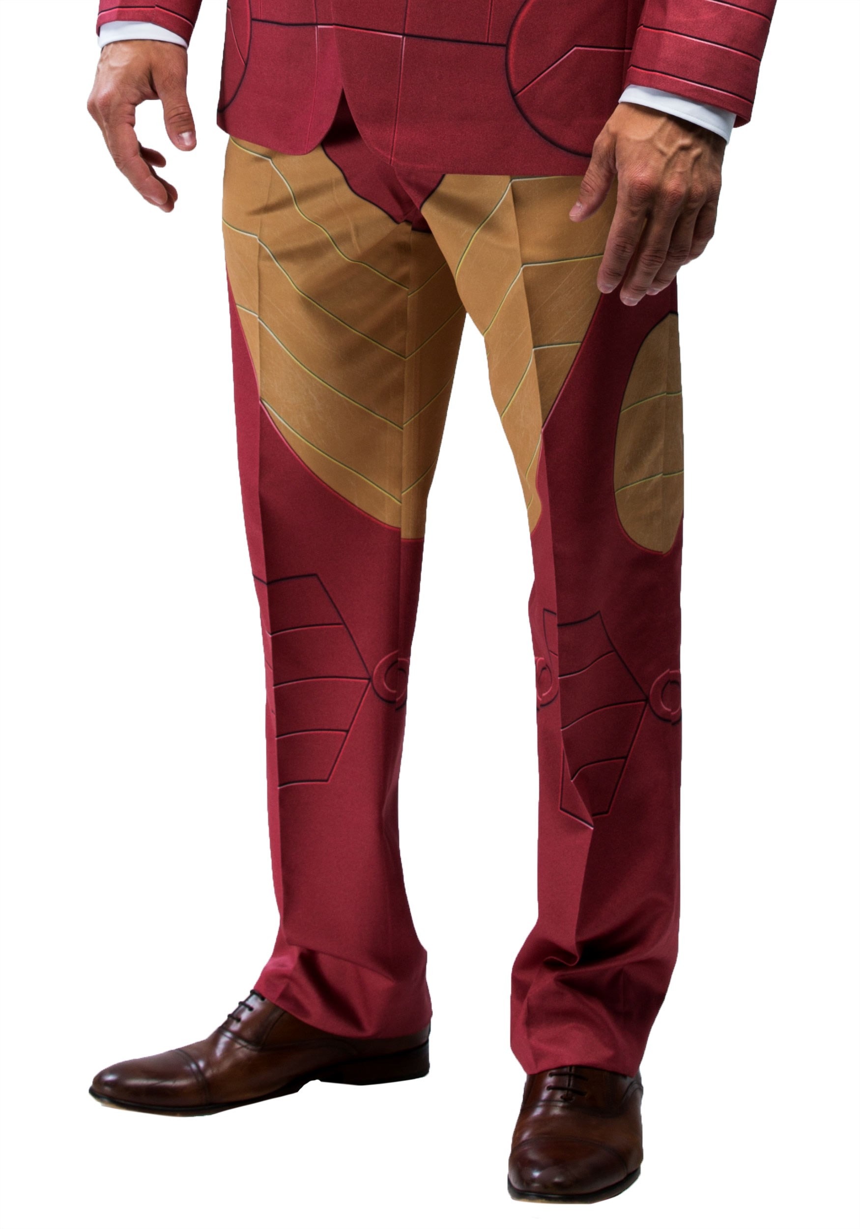 Alter Ego Iron Man Slim Fit Suit Pants for Men